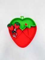 لیتل وانس غذا خوری سیلیکونی توت فرنگی